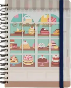 【デルフォニックス手帳】ロルバーンダイアリー カシェ L ケーキショップのサムネイル