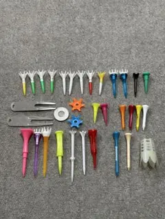 初心者用ゴルフセット34点 ※ティー、マーカー等