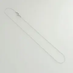 極細チェーン　 エレガンスチェーン　極細ネックレス 　細いネックレス　シルバー