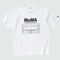 【極美品】✨UNIQLO MoMA コラボTシャツ 白 Mのサムネイル