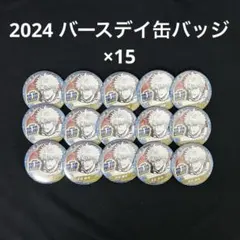 坂田銀時 バースデイ缶バッジ 2024 15個セット