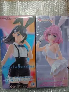 フリュー BiCute BunniesToLOVEる モモ&グリッドマン宝多六花