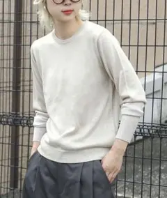 【未使用】zootie ズーティー ヒートフル ニット クルーネック 発熱ニット