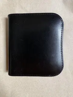 Dom Teporna Italy 本革 ミニ財布 二つ折り ブラック