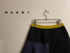 イタリア製 MARNI アシンメトリー ミニ スカート / マルニ フレアのサムネイル