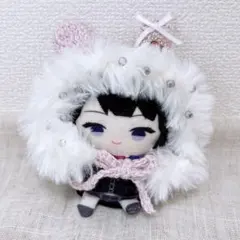 ぱぺのお帽子(うさぎピンク)10cmぬい　にじぱぺっと　ぬいぐるみ　ぬい服