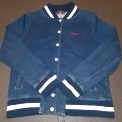 Fiorucci　 デニム風 ブルゾン ジャケット　160 スナップボタン