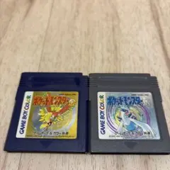 ポケモン 金・銀 ゲームボーイカラーソフト