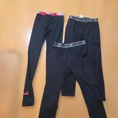 PUMAとOUTDOOR ブラック インナースパッツ 140.150 3点セット