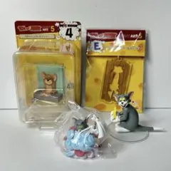 トムアンドジェリー Happyくじ まみれるfig. ガチャガチャのサムネイル
