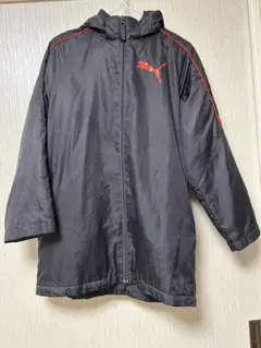 美品　PUMA　プーマ　ベンチコート　アウター　ジャケット　フード　150