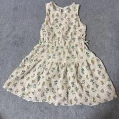 ZARA 花柄 ノースリーブワンピース 7歳用