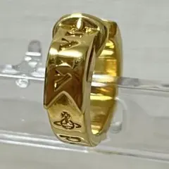 極美品✨希少色✨ヴィヴィアンウエストウッド オーブ&ロゴ 片耳 ベルトリング型