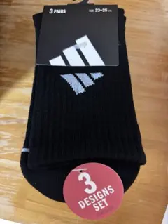 adidas ソックス 3足セット 23-25cmのサムネイル