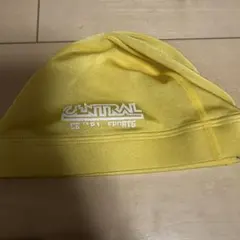 CENTRAL SPORT 水泳帽 イエロー　Ｌサイズ