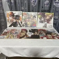 一番くじ　ワンピース　メモリアル色紙
