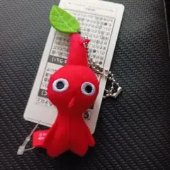 ピクミン ぬいぐるみ マスコット キーホルダー 赤ピクミン
