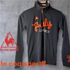le coq sportif ネイビー長袖ジップトップス