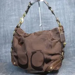 COACH Signature shoulder bag accessory