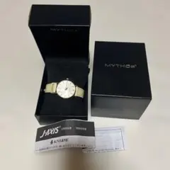 【新品未使用】MYTHOS ミトス腕時計J-AXIS サンフレイム 箱・取説書付