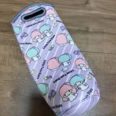 美品 キキララ リトルツインスターズ ペットボトルケース ペットボトルカバーのサムネイル