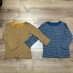 epi ストライプ長袖Tシャツ2枚セット
