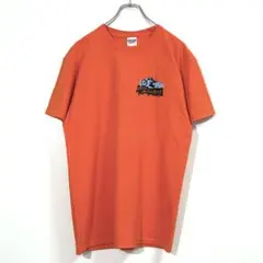 Y2Kヴィンテージ・Tシャツ アメリカ シカゴ 企業イベント オレンジM