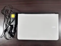 NEC LaVie LE150/T ノートパソコン 白 ACアダプタージャンク扱