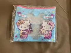 マツケン ハローキティ クリアラメポーチ