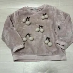 any FAM 長袖トレーナー さくらんぼ 110cm