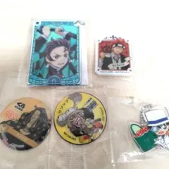 鬼滅の刃 アクリルキーホルダー ＆コナンキーチェーン＆ワンピースマグネット＆他