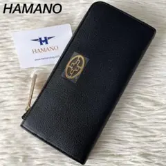 【新品未使用】濱野皮革工藝　ハナエル　フィオーレ　L字ファスナー　長財布