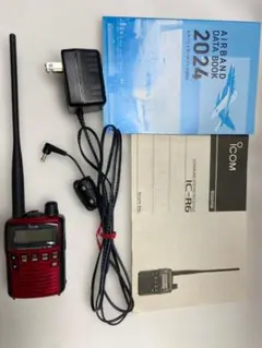 ICOM IC-R6 광대역 수신기 ■ 메탈릭 레드