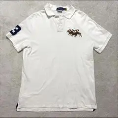 美品 Polo Ralph Lauren Big Pony Shirt swag - メルカリ