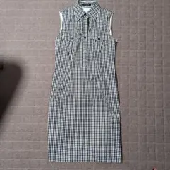 ア*ー様 LE SOUK ギンガムチェックワンピースのサムネイル