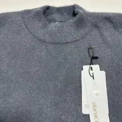 【新品✨】グレー 2XL おしゃれなメンズセーター　ラメがかったグレーのサムネイル