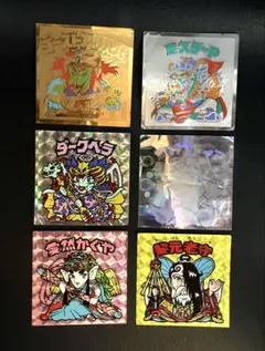 旧ビックリマンシール　ヘッド6枚セット　まとめ売り③