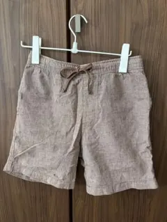 ユニクロ メンズショートパンツ　麻混　リネン　コットン　Sサイズのサムネイル