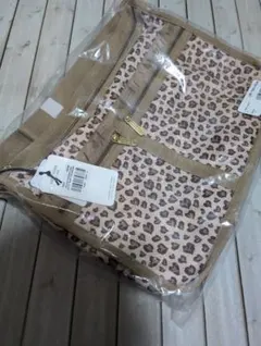 レスポートサック　ハート模様レオパードプリントショルダーバッグ