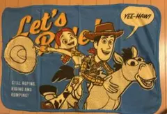 トイストーリー　ブランケット　　ディズニー　ウッディ　ジェシー