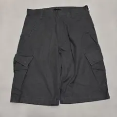 Johnbull カーゴショートパンツ ブラックのサムネイル