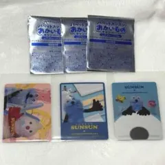 パペットスンスン クリアカード付きステッカー ノンノン ココカラ マツキヨ