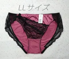 aimerfeel　エメフィール　ショーツ　LL　ピンク　ブラック　サテン