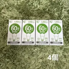 LED電球 60形 昼白色 E26 4個セットのサムネイル