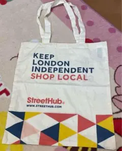 イギリス 非売品 STREETHUB 宣伝 トートバッグ