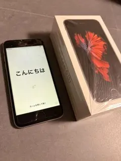 iPhone 6s スペースグレー (画面割れ)