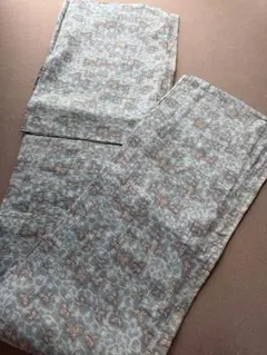 小千谷縮　夏着物　水色　本麻　単衣のサムネイル