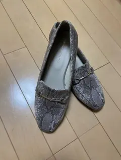 【美品】オリエンタルトラフィック パイソン柄 ビットローファー 42（26cm）