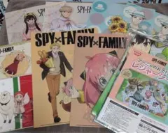 SPY×FAMILY クリアファイル レジャーシート まとめ