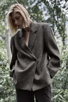 2025 今期 ZARA ザラ オーバーサイズブレザー ジャケット 完売品